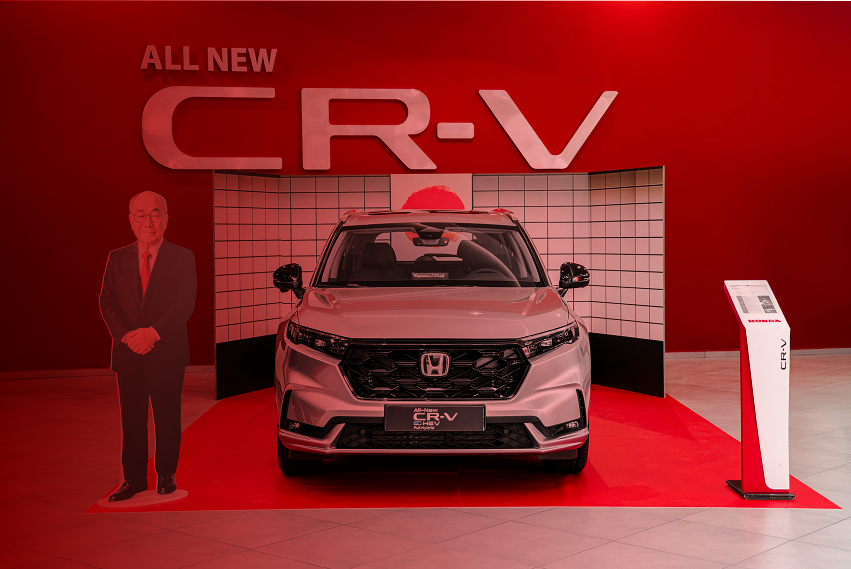 All New CR-V Display